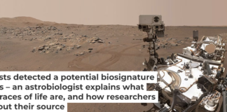 NASA’s Perseverance rover explores Mars’ Jezero Crater. NASA/JPL-Caltech/MSSS, CC BY-NC